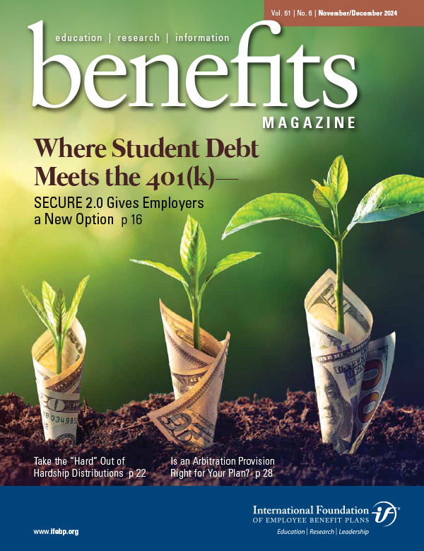 Benefits Magazine: November/December 2024